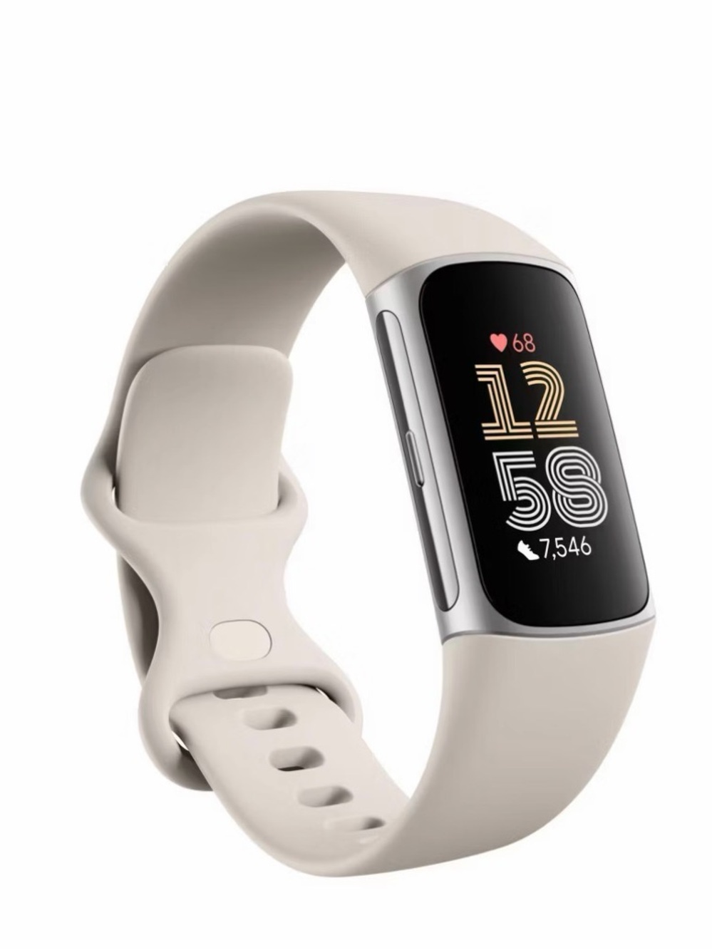 fitbit Charge 6 Advanced Fitness Tracker - Cream